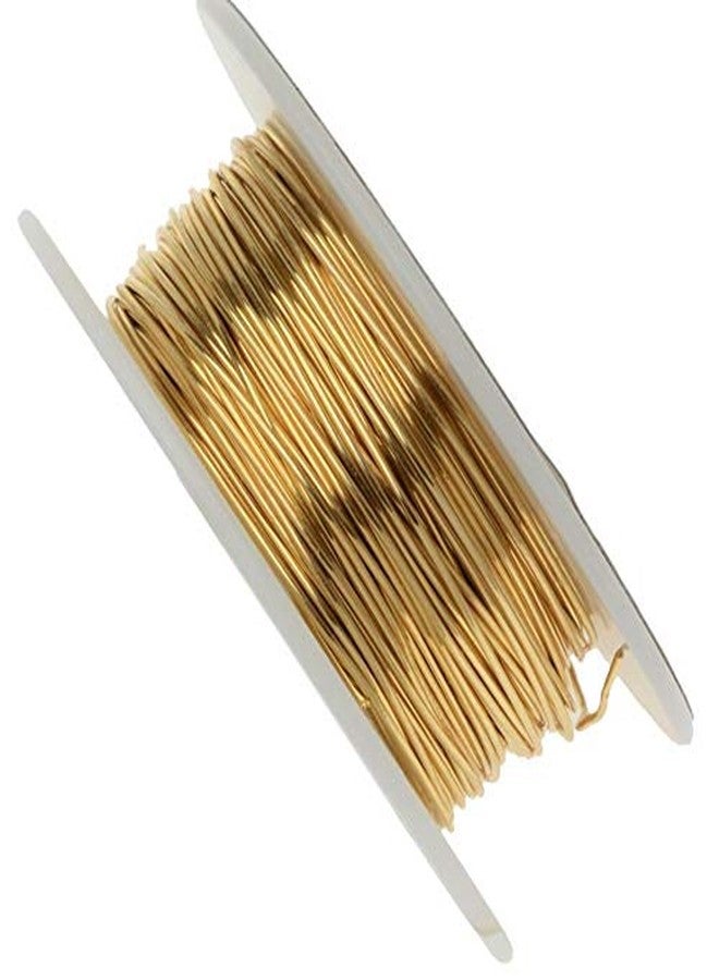 ART IFACT 20 Gauge Brass Wire for DIY Jewellery (10 m, 0.914 mm Diameter, Golden) - Image 1